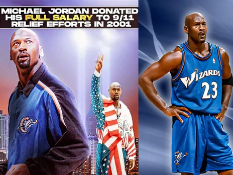 Throwback to Michael Jordan coming out of retirement following 911 attacks