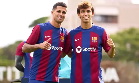 Joao Felix and Joao Cancelo (Source : Twitter)