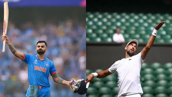 Virat Kohli and Novak Djokovic (Source: X)
