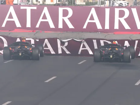 Isack Hadjar and Pepe Marti