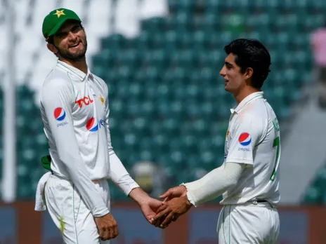 Shaheen Afridi and Naseem Shah