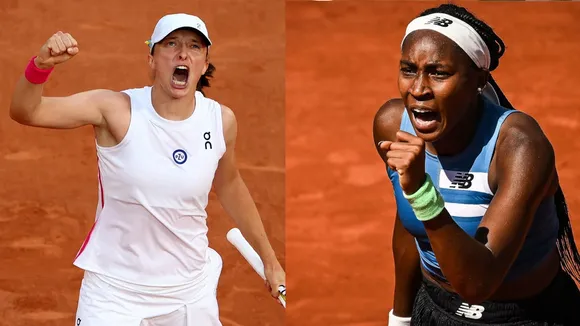  Iga Swiatek vs Coco Gauff (Source - X)