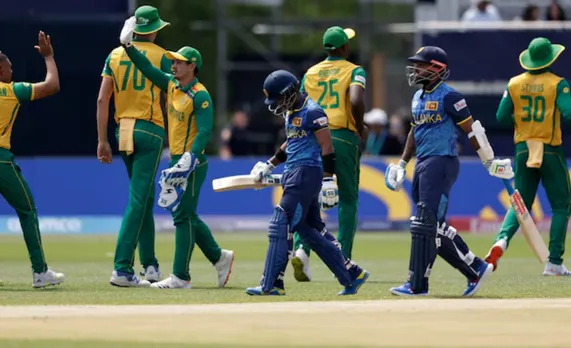 South Africa and Sri Lanka 