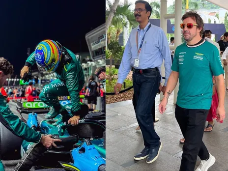 Fernando Alonso Chennai(Instagram)