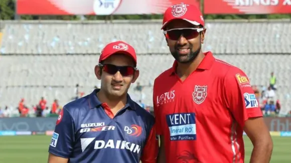 Gautam Gambhir and Ravichandran Ashwin (File Photo: Internet)