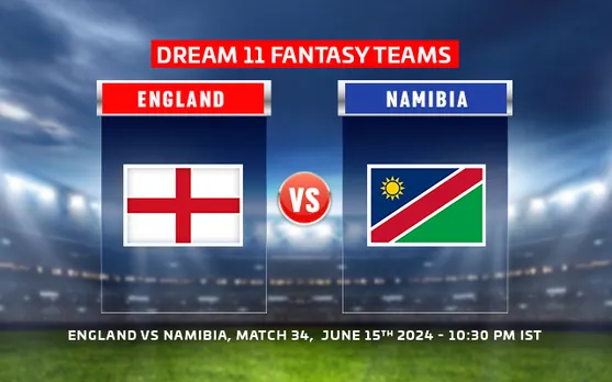 NAM vs ENG Dream11 