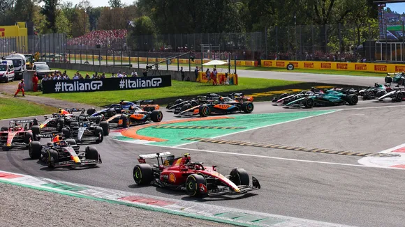 Monza circuit for Italian Grand Prix 