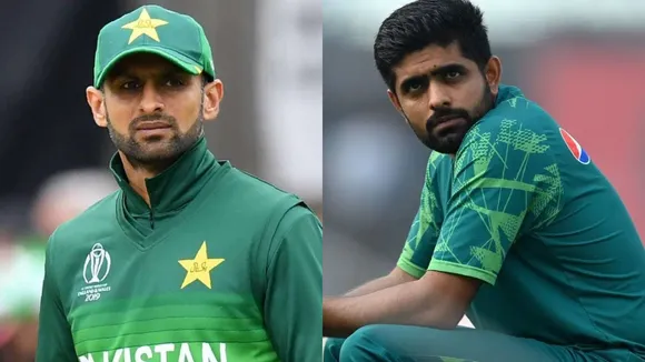 Shoaib Malik and Babar Azam (File Photo: Internet) 