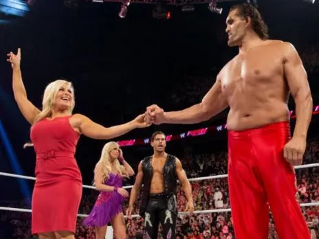 The Great Khali and Natalya