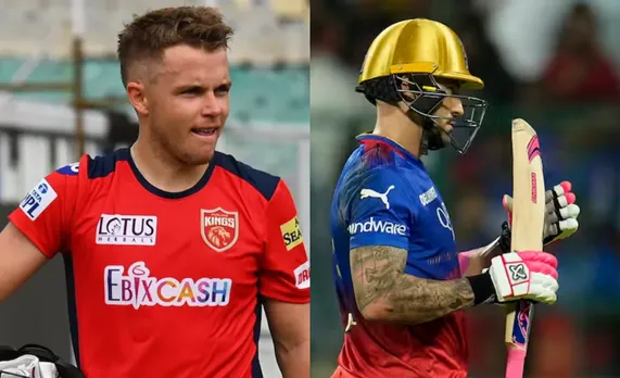 Sam Curran and Faf Du Plessis