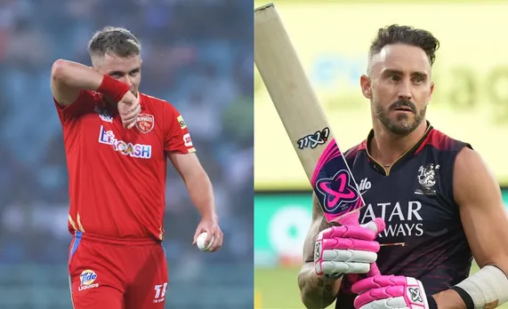 Sam Curran and Faf du Plessis