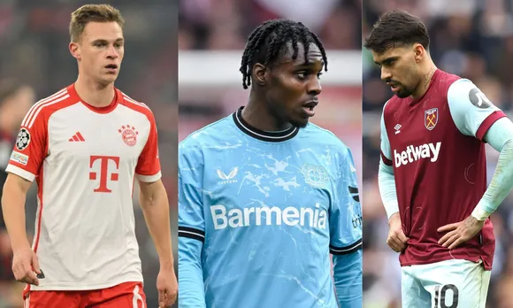 Joshua Kimmich, Jeremie Frimpong and Lucas Paqueta