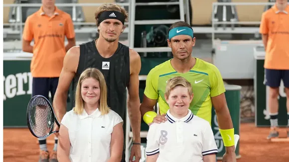 Rafael Nadal and Alexander Zverev (Source - X)
