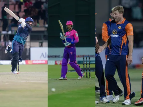 Colin Munro, Rassi van der Dussen, David Willey 