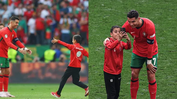 WATCH: Cristiano Ronaldo makes little fan happy with selfie during UEFA Euro 2024 encounter against Turkey