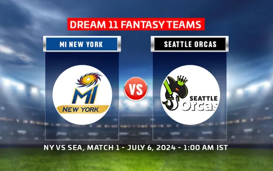 NY vs SEA Dream11