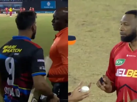 Imad Wasim-Kieron Pollard 