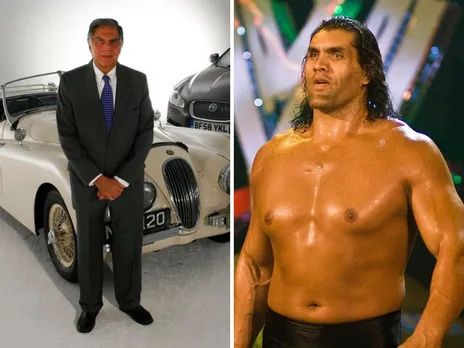 WATCH: The Great Khali offers condolences to Ratan Tata