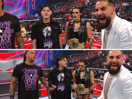 WATCH: Seth Rollins couldn't control his laughter as crowd boos Dirty Dom