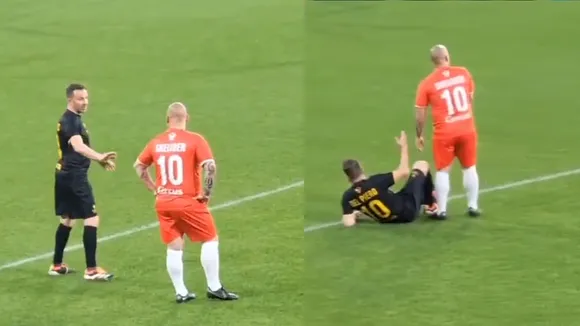 Wesley Sneijder and Alessandro Del Piero (Source : Twitter)