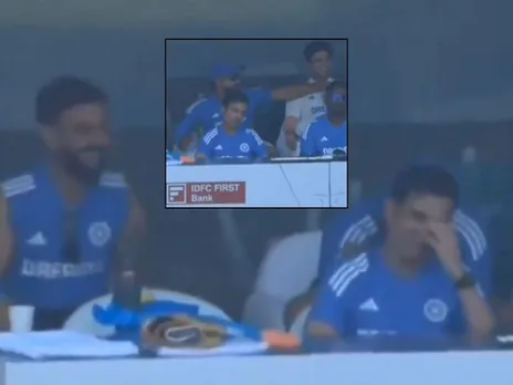 Indian dressing room in splits after Rohit Sharma's playful gesture to Shubman Gill (Source: X) 