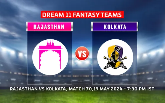 RR vs KKR Dream11