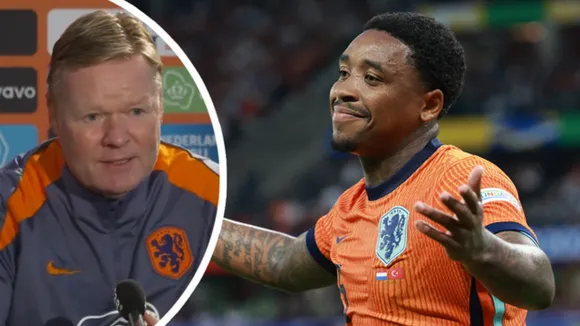 Steven Bergwijn and Ronald Koeman