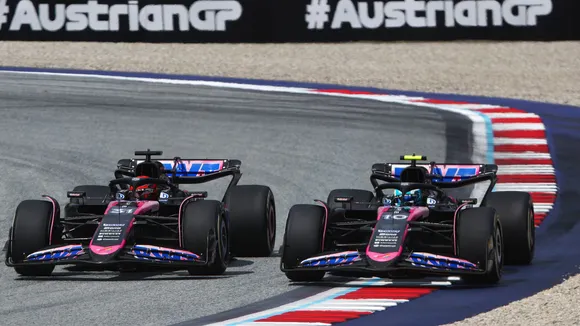 Esteban Ocon and Pierre Gasly