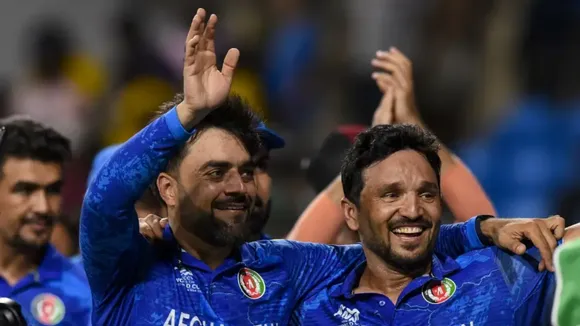Afghanistan beat Bangladesh in Super 8s (Source: X)