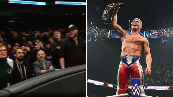 WATCH: Celebration of Mamma Rhodes celebrating Cody Rhodes' win over Roman Reigns at WrestleMania XL goes viral 