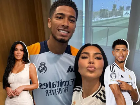 Kim Kardashian's visit to Real Madrid matches spark rumors on her potential relationship with Jude Bellingham