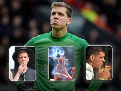 Wojciech szczęsny smoking