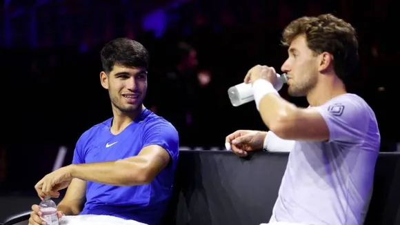 Carlos Alcaraz and Casper Ruud