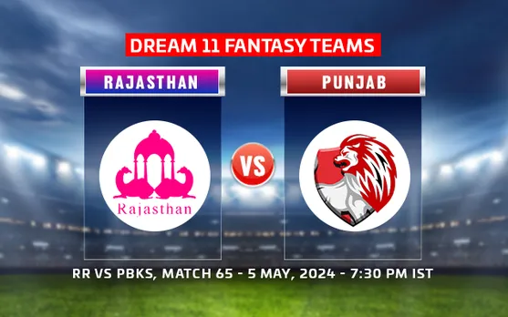 RR vs PBKS Dream11