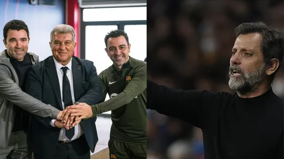 Sevilla head coach takes dig at FC Barcelona management after exclusion of Xavi