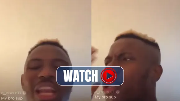 Victor Osimhen live (Source : X)