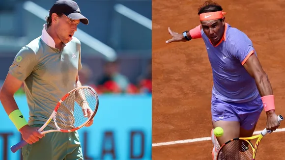 Dominic Thiem-Rafael Nadal (Source: X)