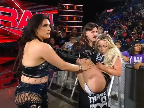 WATCH: Dirty Dom saves Liv Morgan from getting cashed in on WWE Raw
