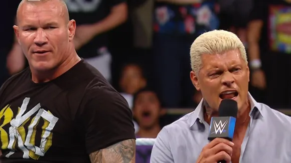 Randy Orton clearly looking for world title, soon to attack Cody Rhodes?