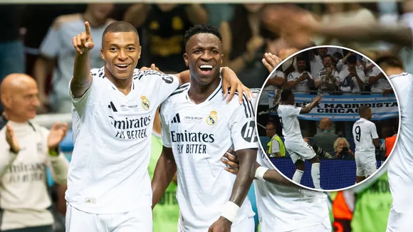 Kylian Mbappe and Vinicius Jr.,