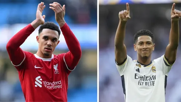 Trent Alexander-Arnold and Jude Bellingham