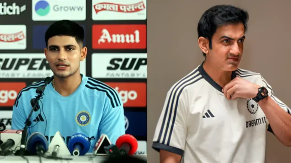 Shubman Gill and Gautam Gambhir (Source: Google)