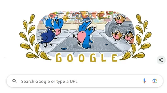 Doodle of Paris Olympics 2024 (Source: X)