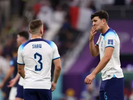 Luke Shaw and Harry Maguire England