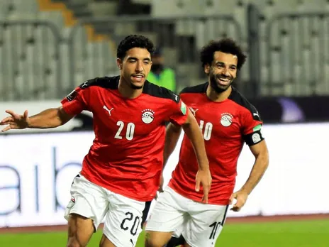 Omar Marmaoush and Mohamed Salah