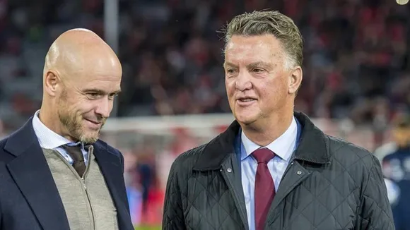 Louis Van Gaal and Erik Ten Hag (Source : Twitter)