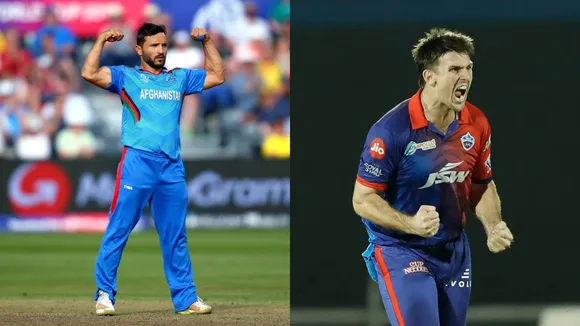 Mitchell Marsh and Gulbadin Naib (File Photo: Internet) 