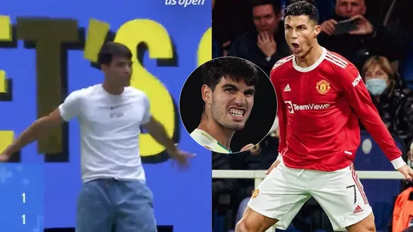 Carlos Alcaraz and Cristiano Ronaldo