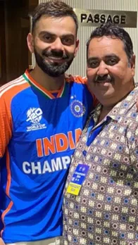 Virat Kohli with a mention of his childhood coach Rajkumar Sharma who shaped his discipline and career