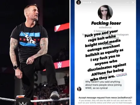 'F**king loser' - CM Punk replied to troller who asked his response on trans people